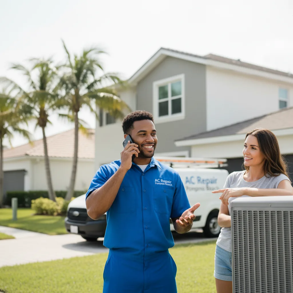 AC Repair Pompano Beach customer support in Howe